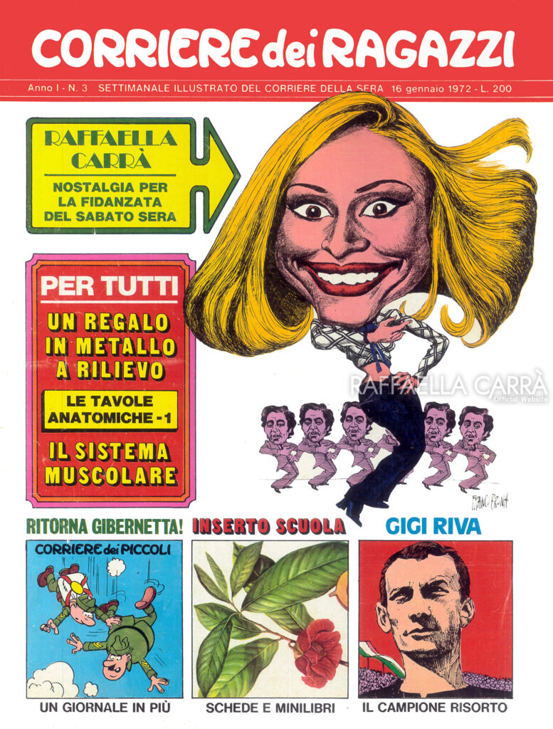 Corriere dei Ragazzi – Gennaio 1972 Italia