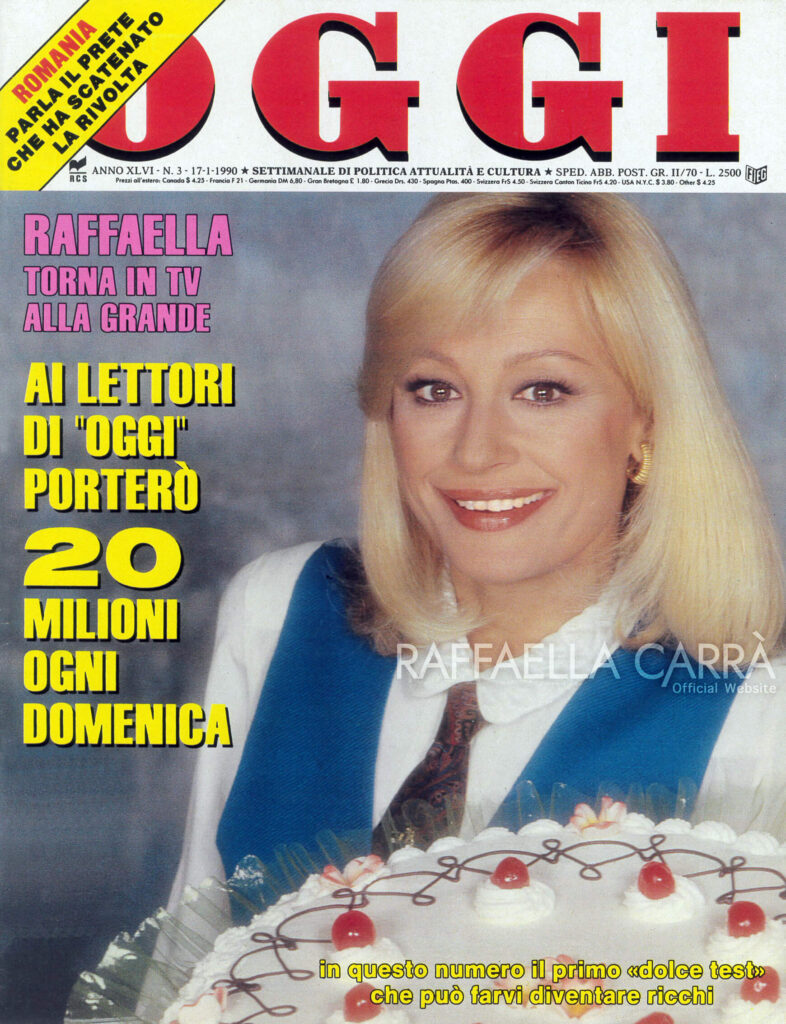Oggi – Gennaio 1990 Italia
