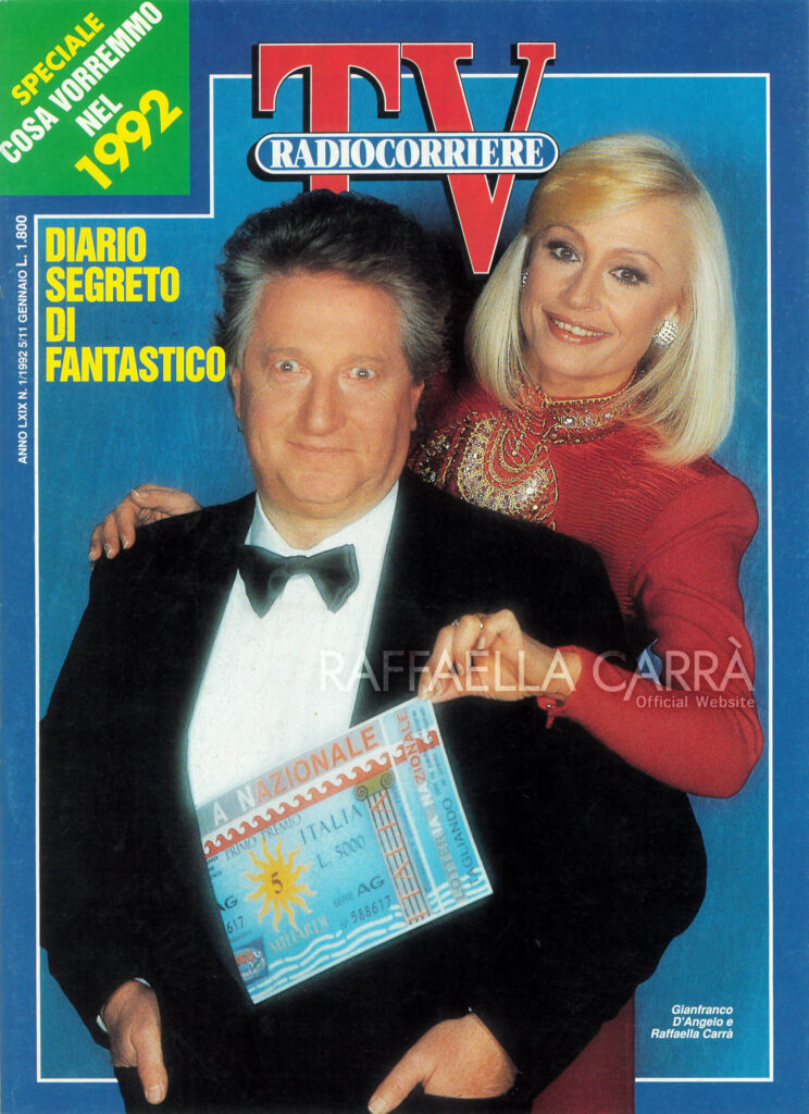 Radiocorriere TV – Gennaio 1992 Italia