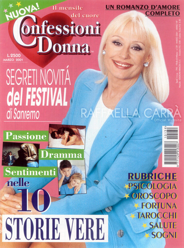 Confessioni Donna – Marzo 2001 Italia