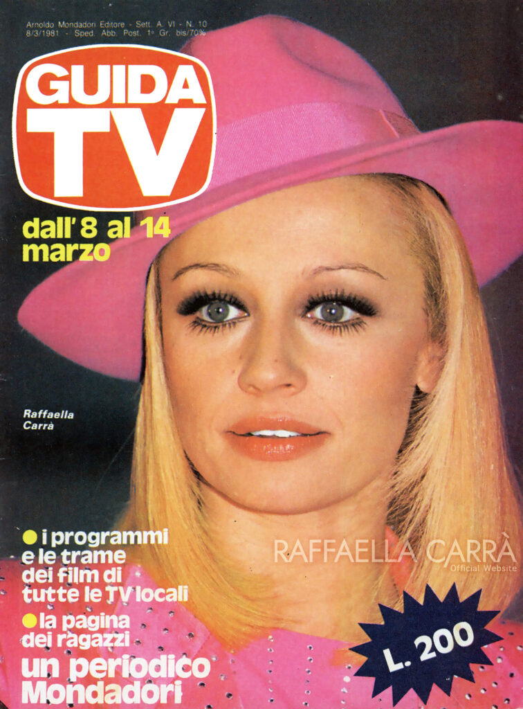 Guida TV – Marzo 1981 Italia