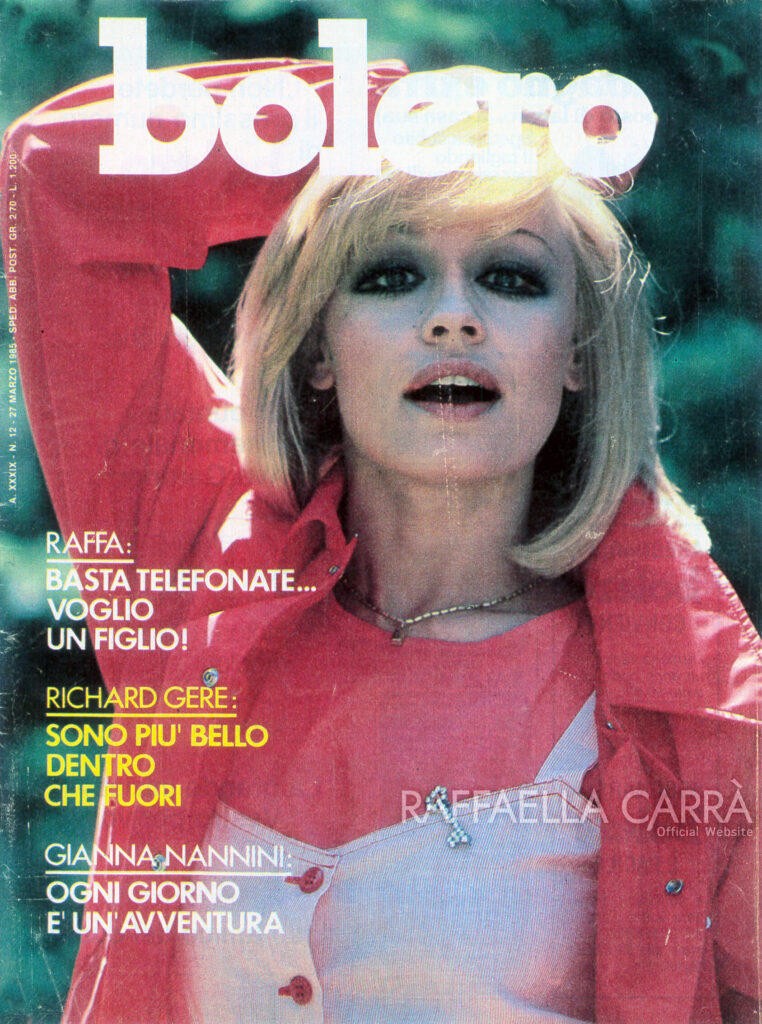 Bolero – Marzo 1985 Italia