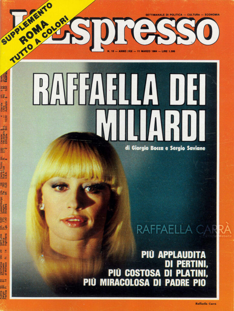 L’ Espresso – Marzo 1984 Italia