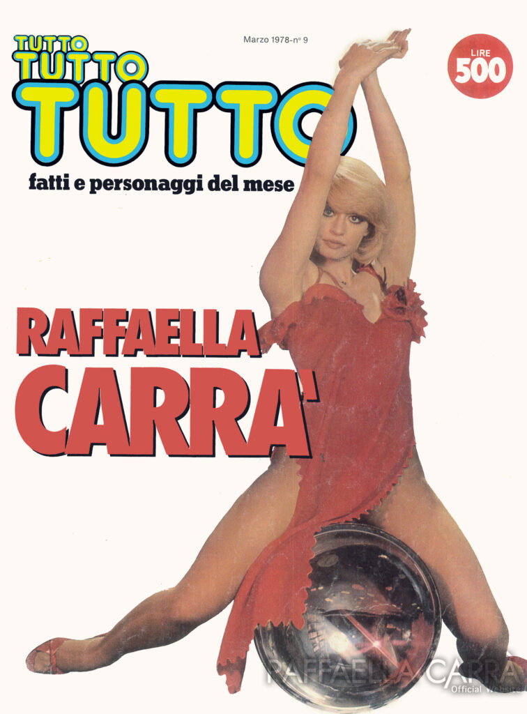 “Tutto Tutto Tutto” – Marzo 1978 Italia