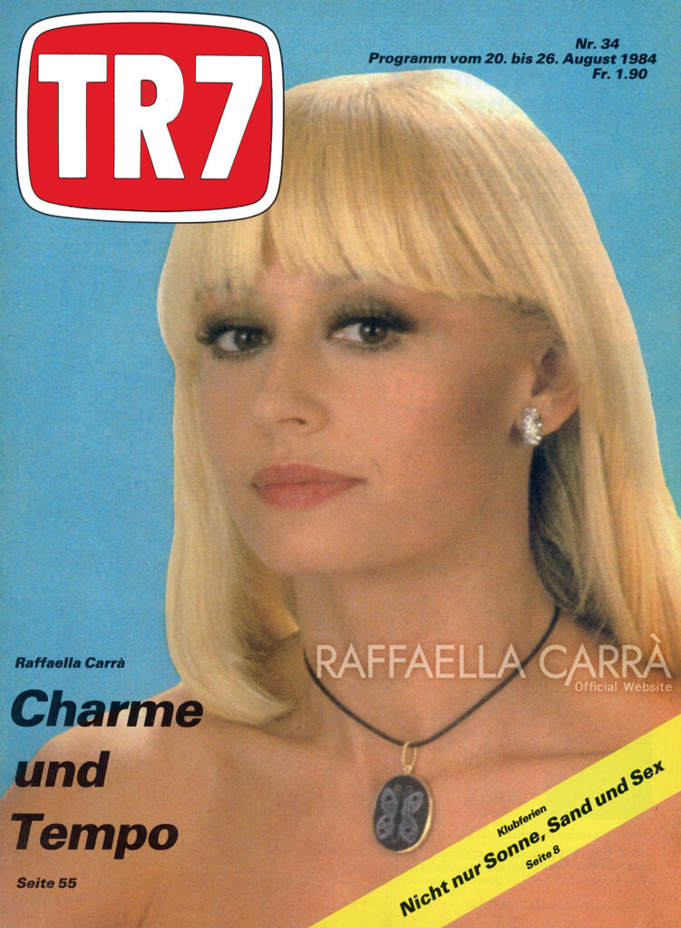 TR7 Gente – Agosto 1984 Germania