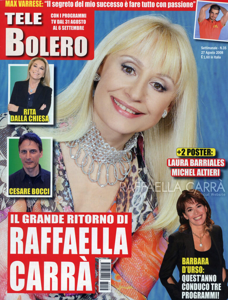 Tele Bolero – Agosto 2008 Italia