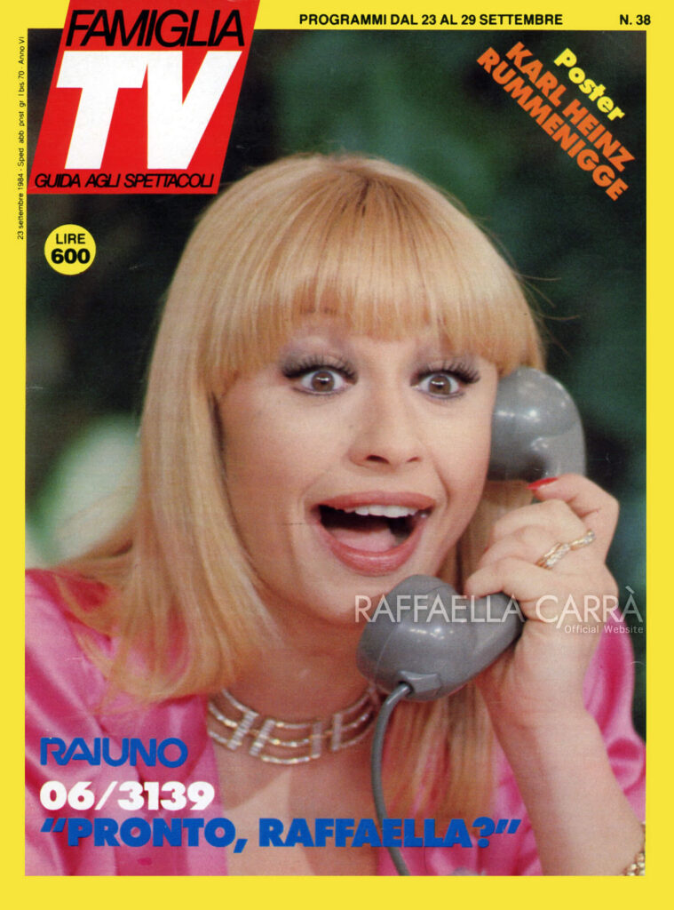 Famiglia TV – Settembre 1984 Italia
