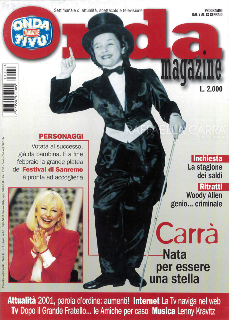 Onda TV Magazine – Gennaio 2001 Italia