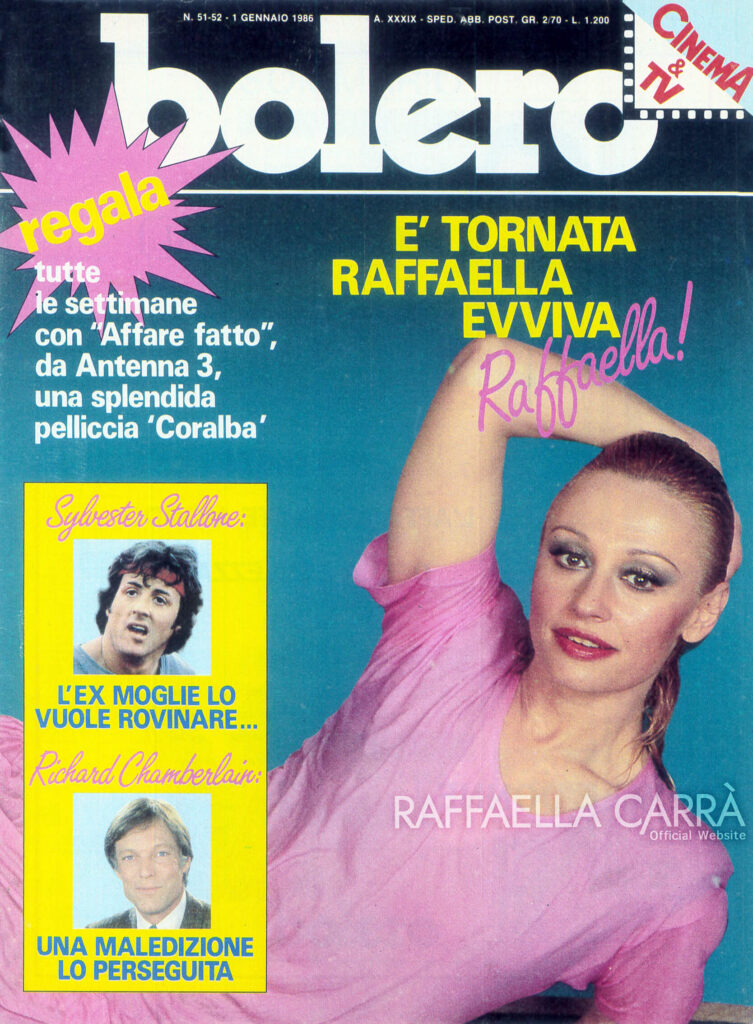 Bolero – Gennaio 1986 Italia
