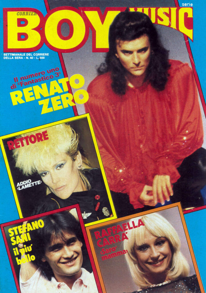 Boy Music – Ottobre 1982 Italia