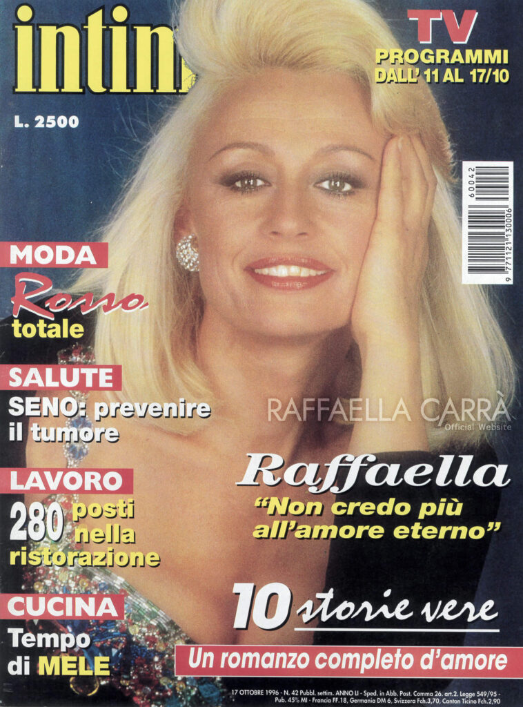 Intimitá – Ottobre 1996 Italia