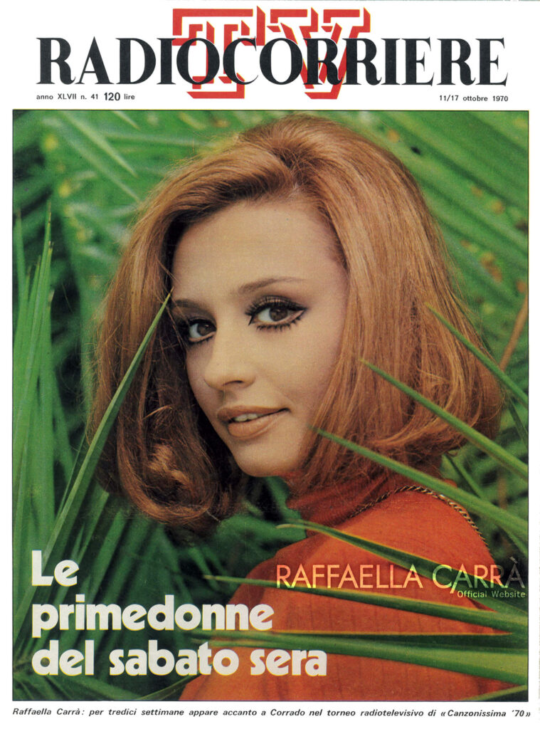 Radiocorriere TV – Ottobre 1970  Italia