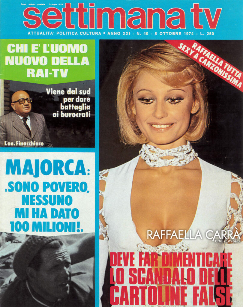 Settimana TV – Ottobre 1974 Italia