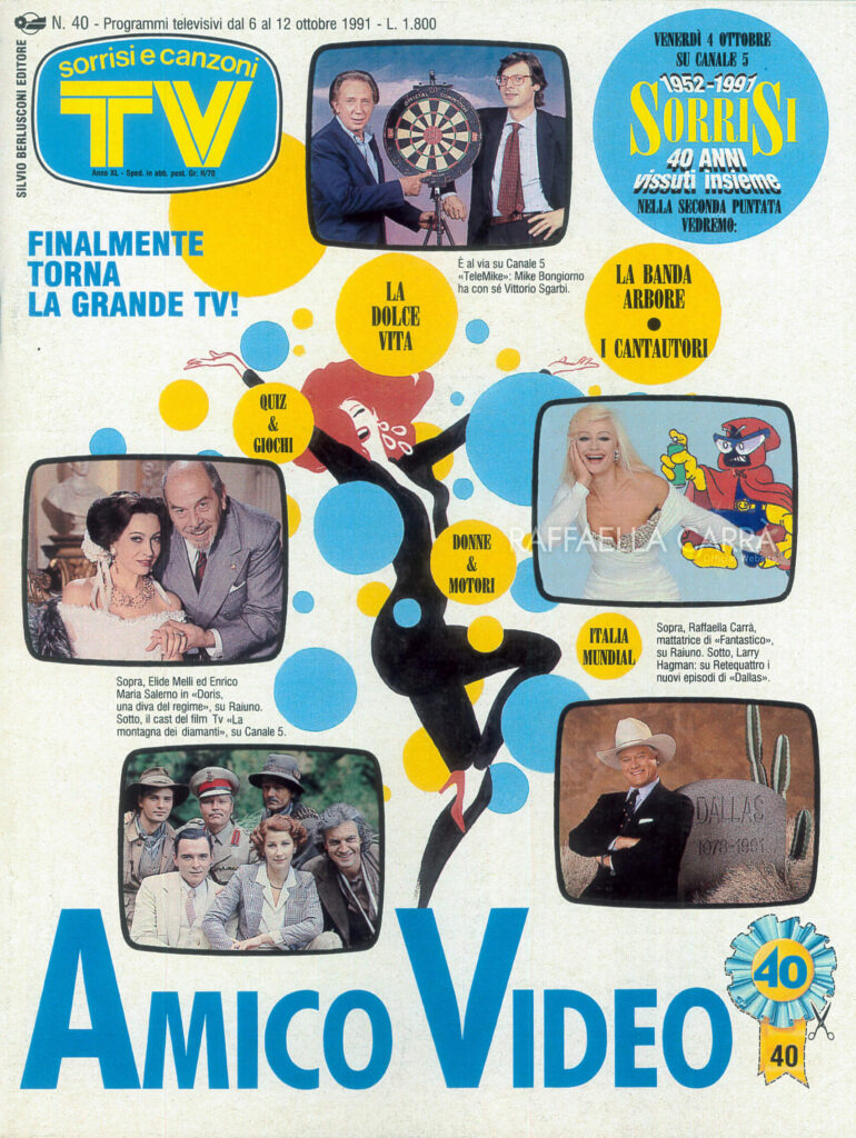Sorrisi e Canzoni TV – Ottobre 1991 Italia