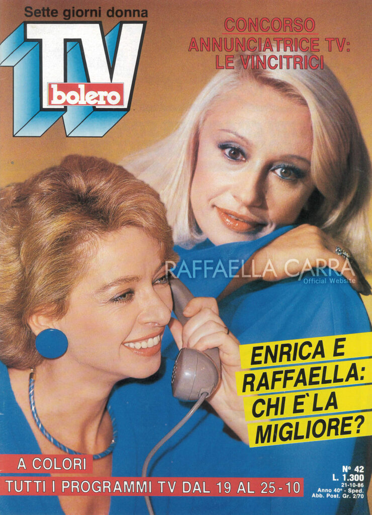 TV Bolero – Ottobre 1986 Italia