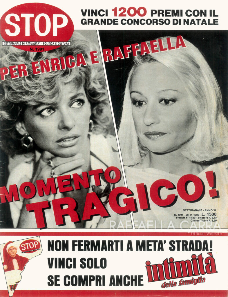 Stop – Novembre 1986 Italia