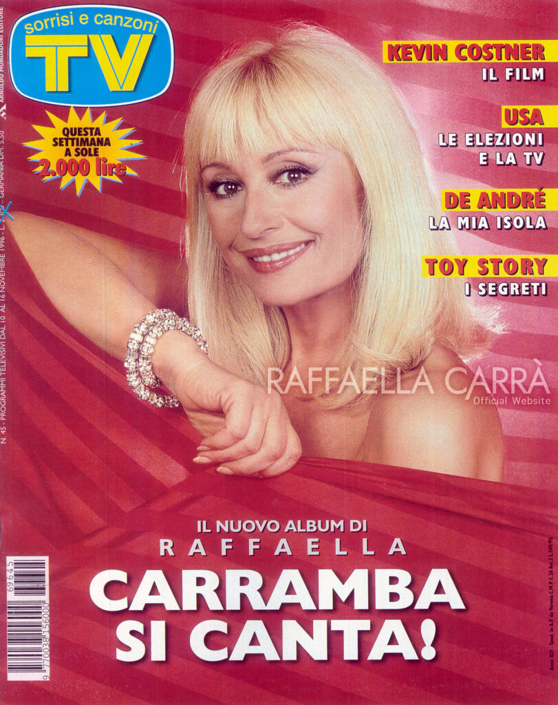 Sorrisi e Canzoni TV – Novembre 1996 Italia