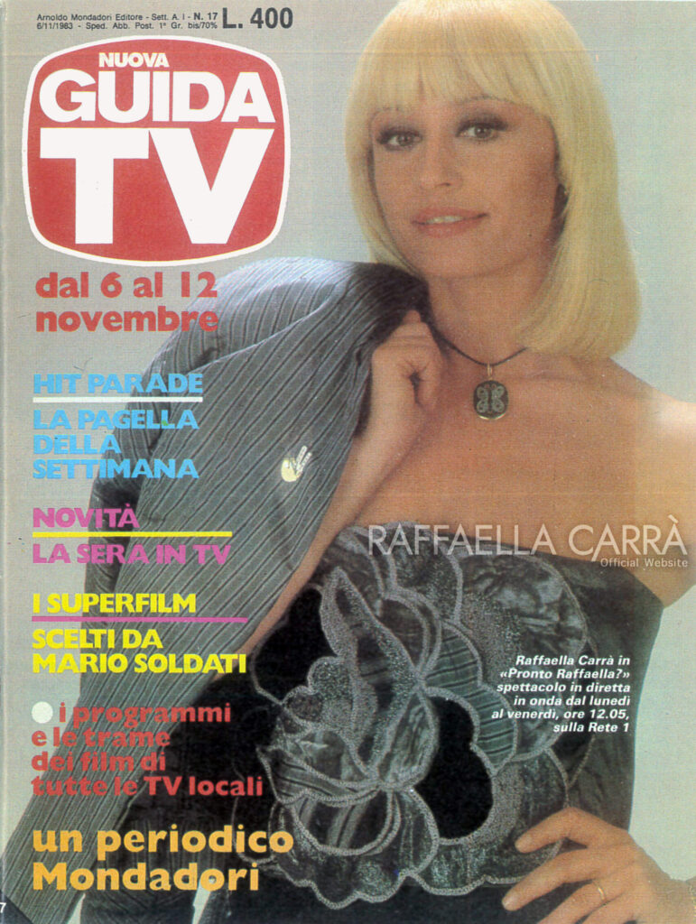 Guida TV – Novembre 1983 Italia