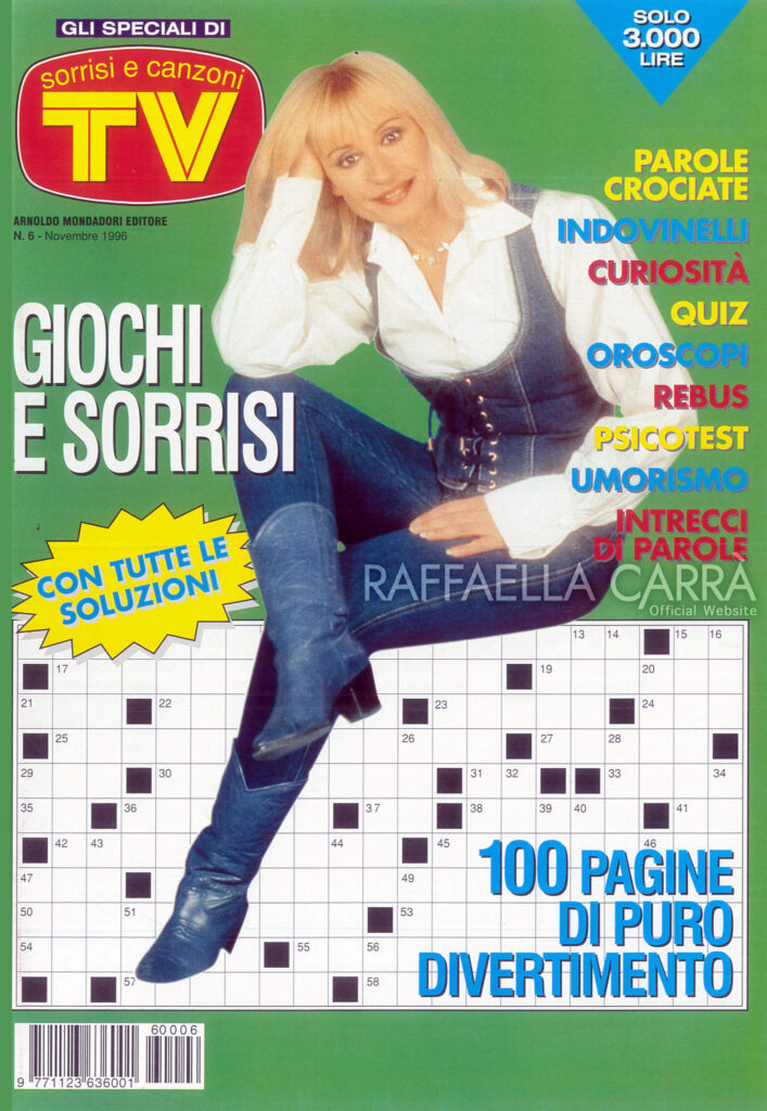 Gli speciali di Sorrisi e Canzoni TV – Novembre 1996 Italia