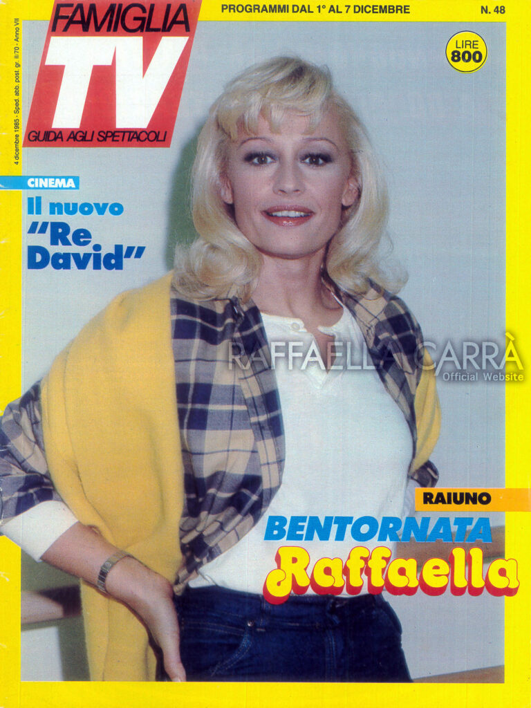 Famiglia TV – Dicembre 1985 Italia