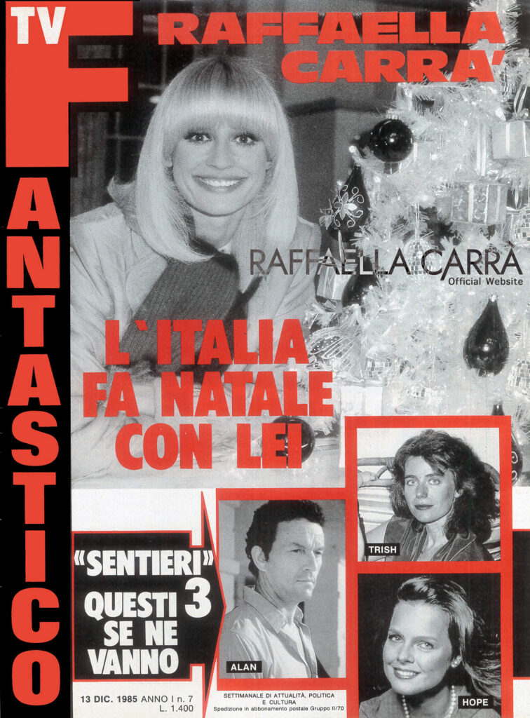 Fantastico TV – Dicembre 1985 Italia
