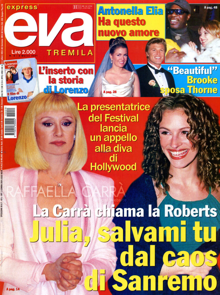 Eva Tremila Express – Marzo 2001 Italia