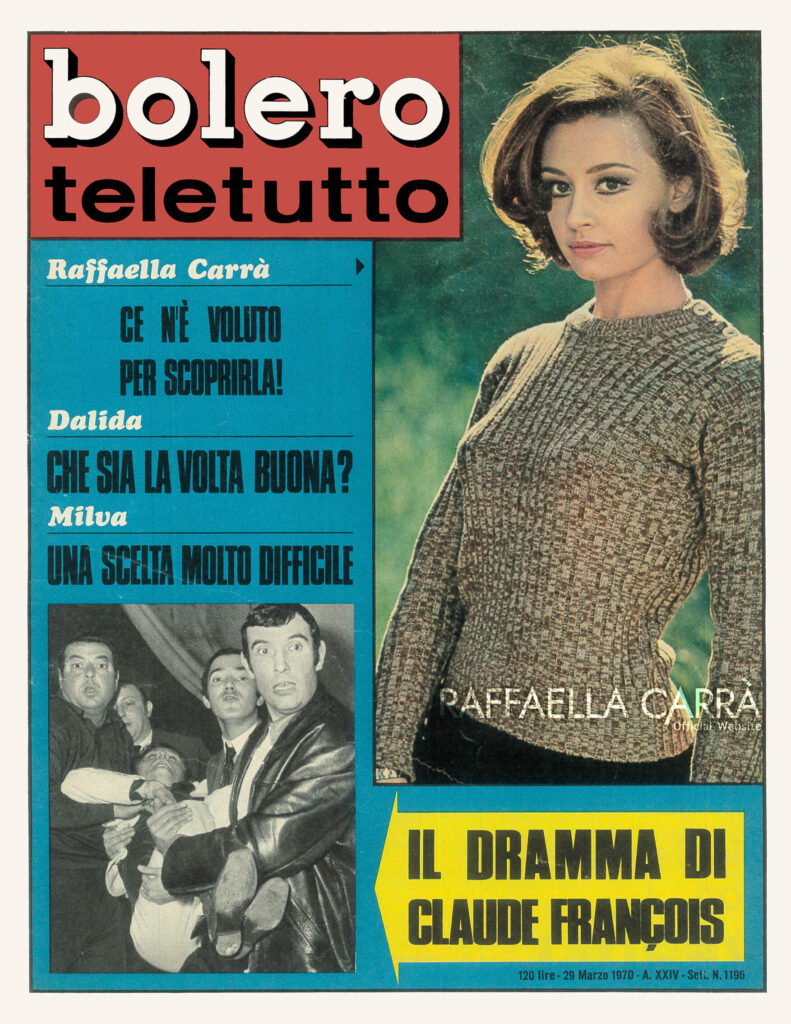 Bolero Teletutto – Marzo 1970 Italia