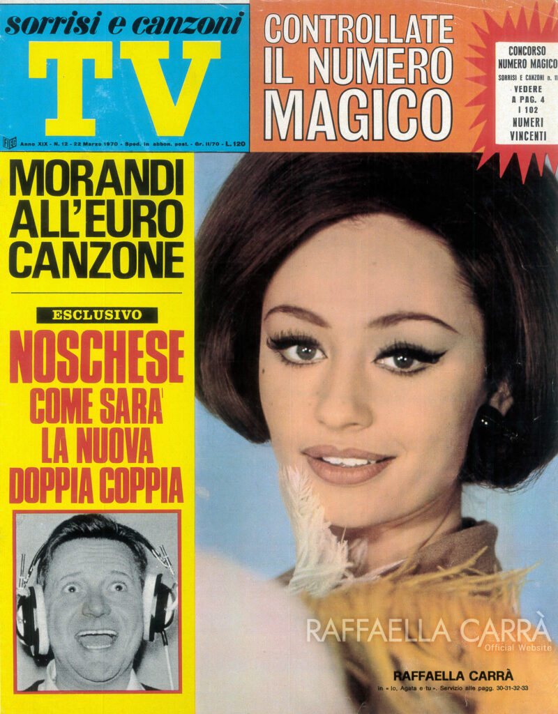 Sorrisi e Canzoni TV – Marzo 1970 Italia