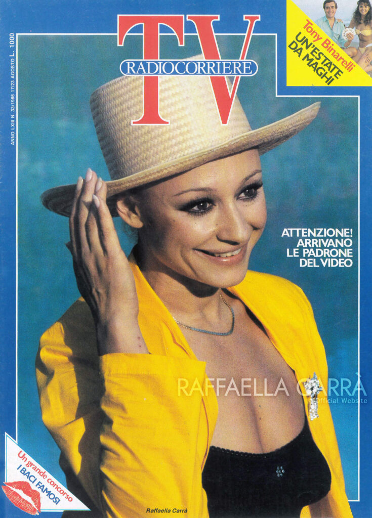 Radiocorriere TV – Agosto 1986 Italia
