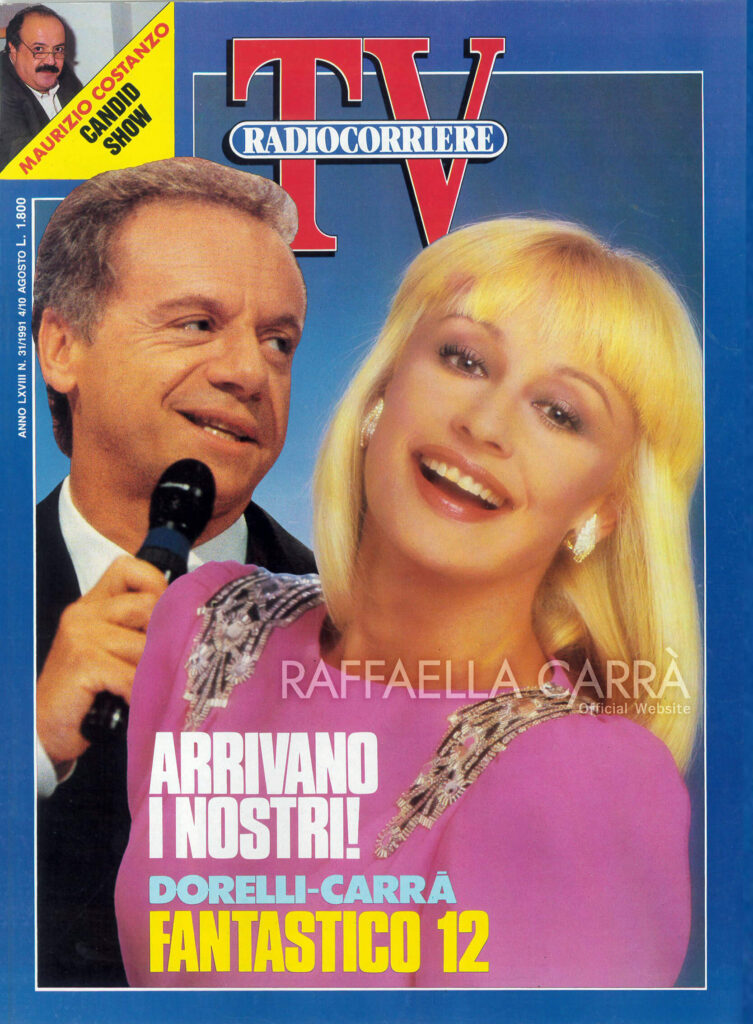 Radiocorriere TV – Agosto 1991 Italia