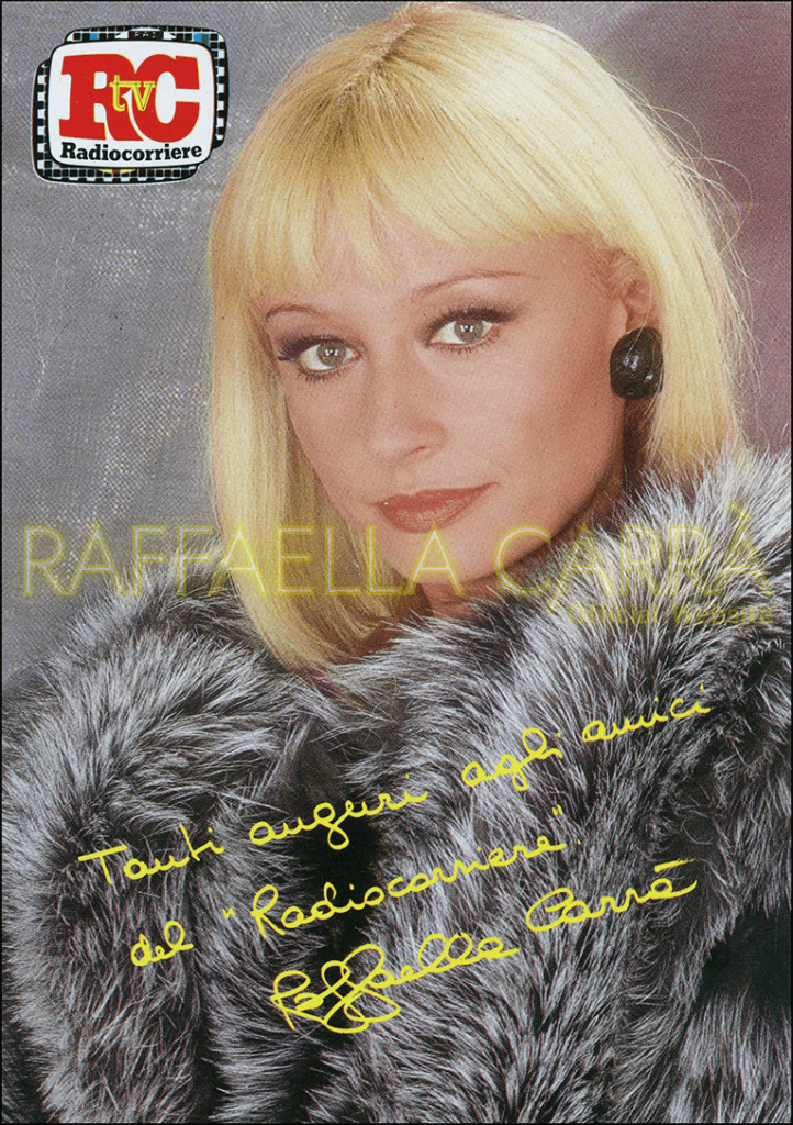 Cartolina Promozionale “Radiocorriere TV” con dedica ai lettori • 1984, Italia