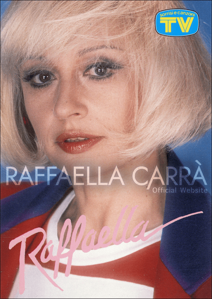 Cartolina promozionale di “Sorrisi e Canzoni TV”• 1989, Italia