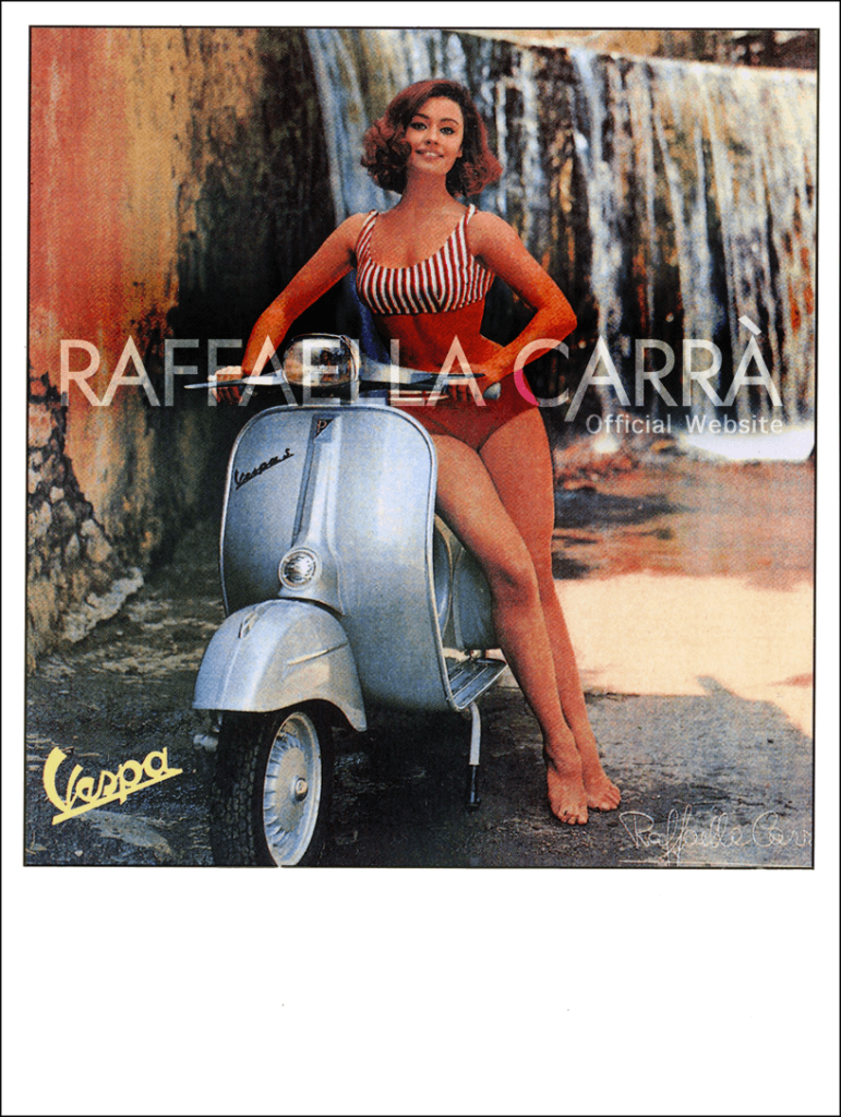 Cartolina  promozionale ‘Vespa’•1966 Italia