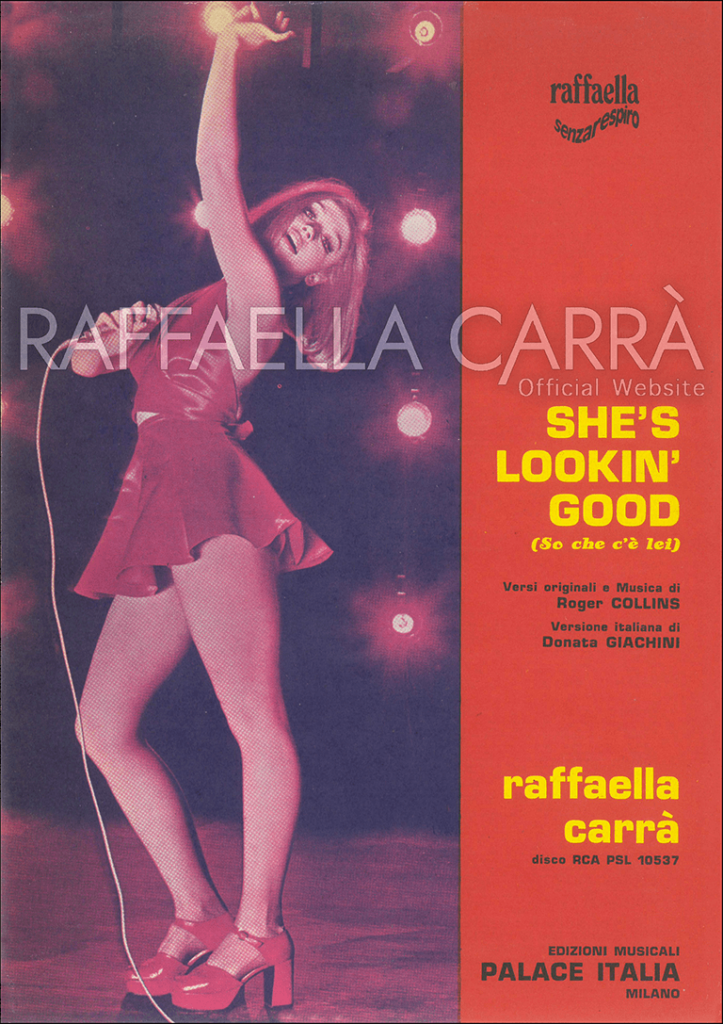 She’s lookin’ good • Spartito musicale Italia, 1973