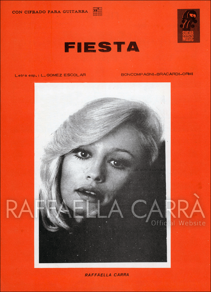 Fiesta • Spartito musicale Spagna, 1977