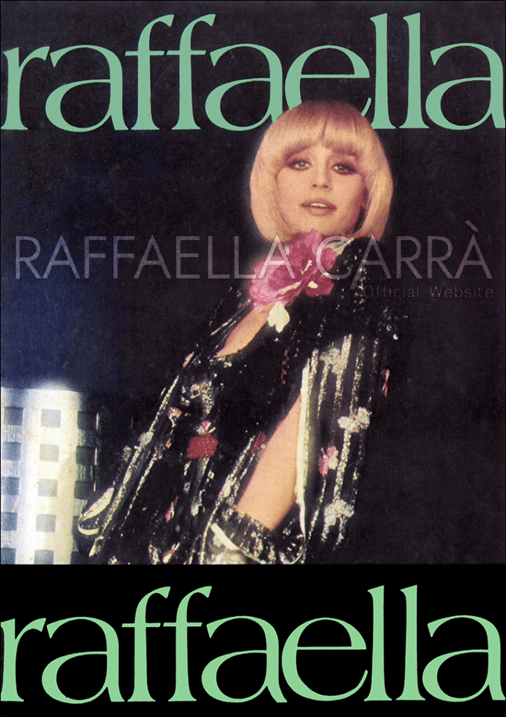 Raffaella • Spartito musicale contenente tutti i brani del 33 giri “Raffaella”. Italia, 1978