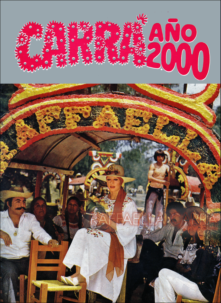 Brochure illustrata dello spettacolo teatrale “Carrá año 2000” • 1980, Argentina.