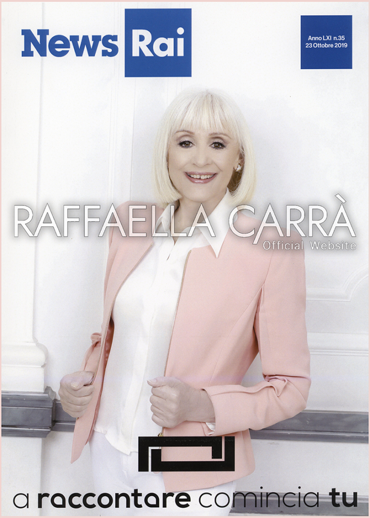 Cartella stampa “News RAI” distribuita alla conferenza stampa di presentazione della trasmissione TV di Rai3  “A raccontare comincia tu”• Roma 23 Ottobre 2019 • Italia