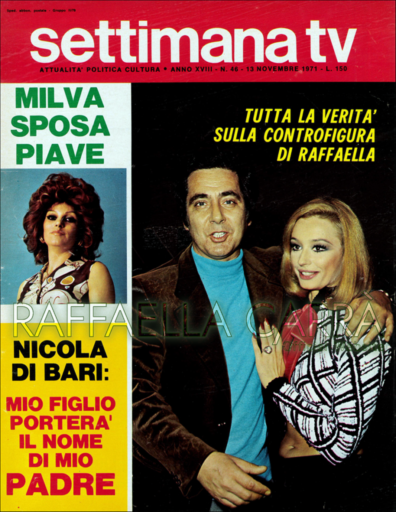 Settimana TV – Novembre 1971 Italia