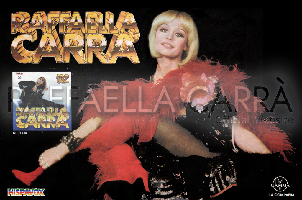 Poster “Raffaella Carrà ’82”