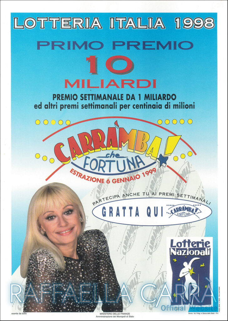 Locandina “Carràmba che Fortuna!”