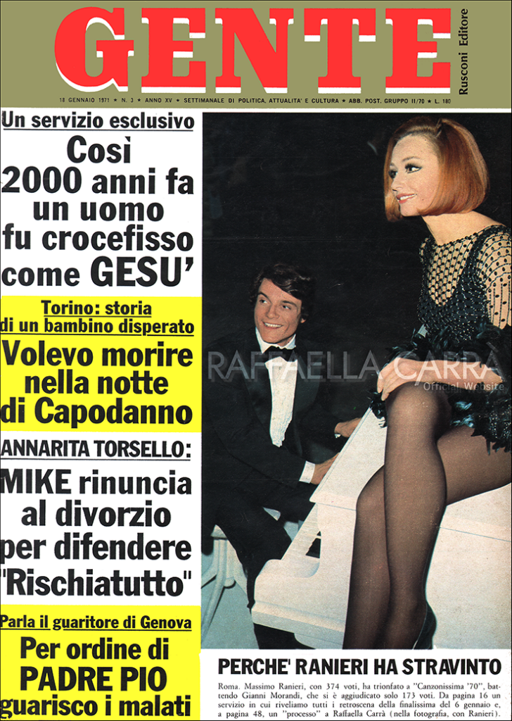 Gente – Gennaio 1971 Italia